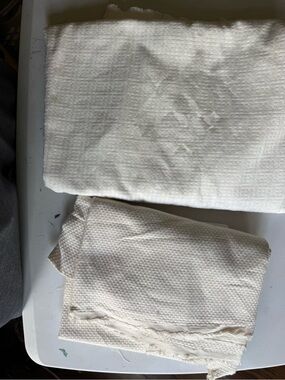 White texture deco fabrics